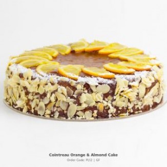 Cointreau Orange Almond Cake (GF)