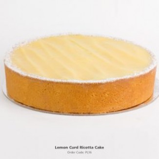 Lemon Ricotta Baked Cheese Cake