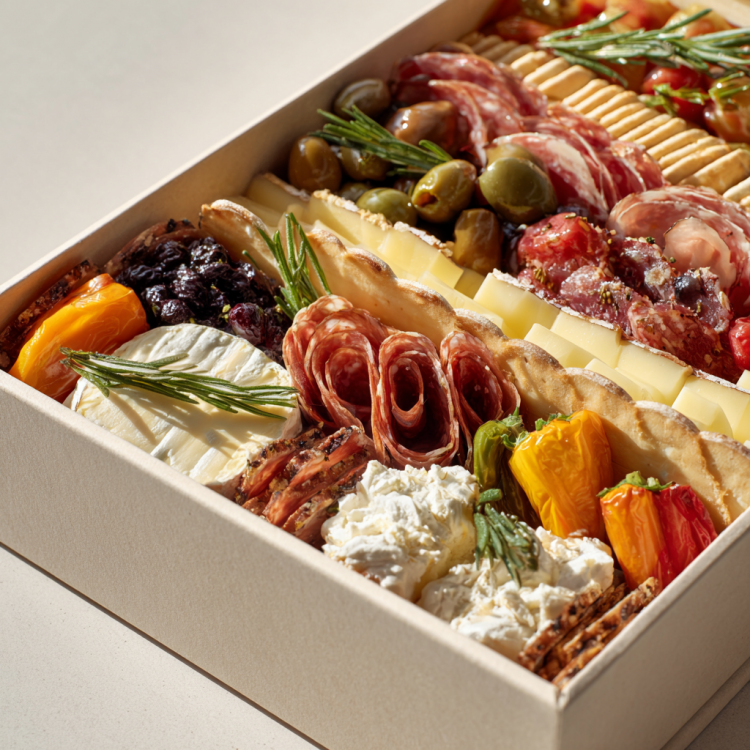 Mini Savoury Grazing Boats