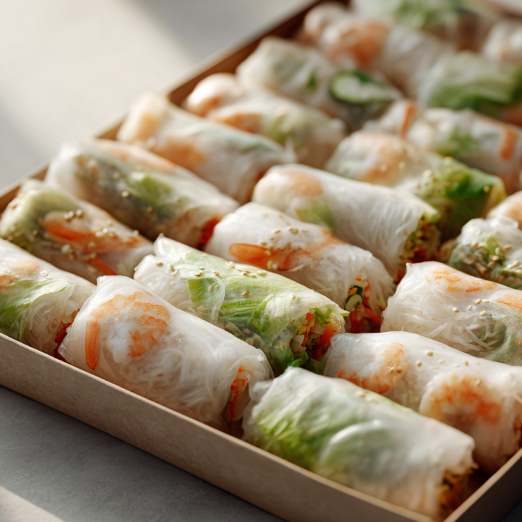 Hanoi Rice Paper Roll Platter
